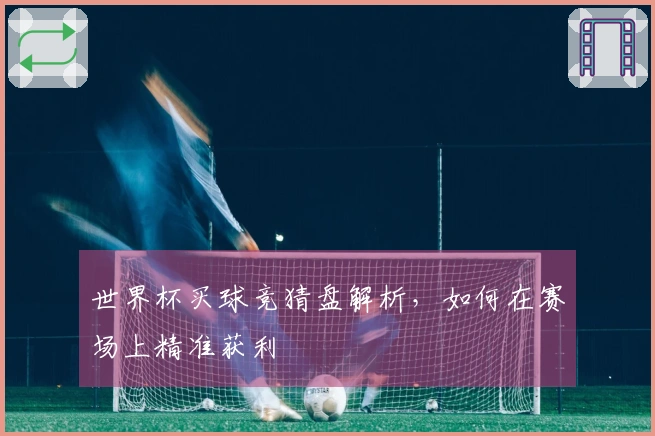 世界杯买球竞猜盘解析，如何在赛场上精准获利